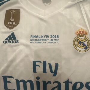 2017/18 Real Madrid Home Jersey #7 RONALDO XX-L  Slim FitSoccer Champions League